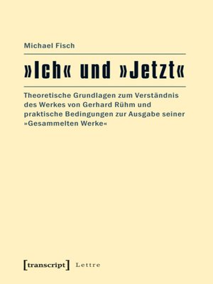 cover image of »Ich« und »Jetzt«